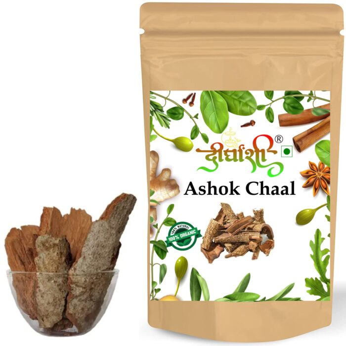 1-2-scaled-1.jpg Dirghaanshi Ashok Chhal,Ashoka Bark,Ashok Chaal,Saraca Ashoka Bark,Ashok Tree Bark,Ashoka Chal,Saraca Indica (Pack of 500 GM) - Image 1