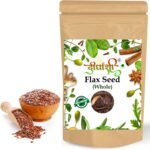 Dirghaanshi Alsi Beej, Flax Seed - With Omega 3, Lin Seed, Anti Oxidant - Linum Usitatissimum Seed (Pack Of 500gm)