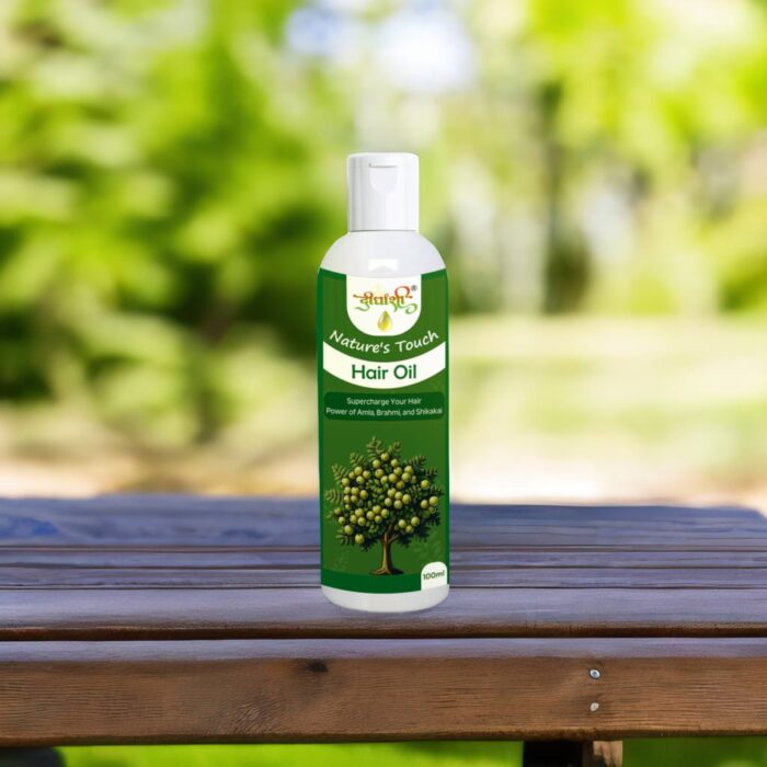 Dirghaanshi Nature's Touch Herbal Hair Oil | Brahmi, Bhringraj, Amla | For Hair Fall Control & Shine (100ml) - Image 5