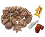 Pure Dirghaanshi Cow Dung Cakes/Cow Dung Badkulla Mala with Holi/Gobar Badkulle/Holi Pooja Article Desi Cow Dung Cakes for Hawan, Pujan and Religious Purpose (Set of 51 PEC) ? Natural Herbal & Spiritual Product ? Natural Herbal & Spiritual Product - Image 2