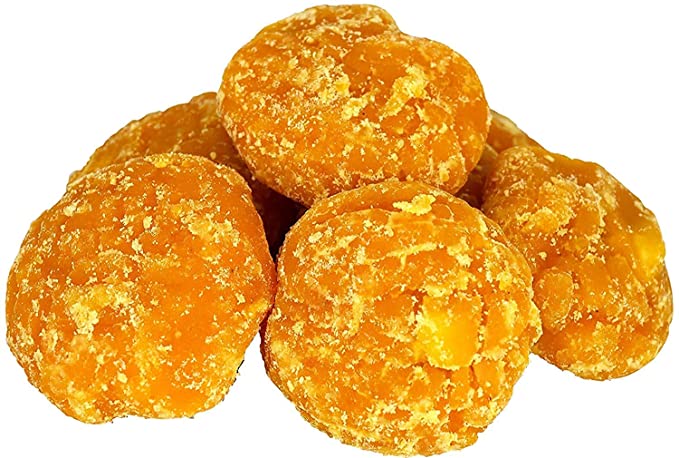 71z0pgt5ezS._SX679_.jpg Pure Dirghaanshi Jaggery Cubes, Gud Jaggery, Gur Bheli Desi Jaggery, Gur, Gud, Gudh (Pack of 250 GM) ? Natural Herbal & Spiritual Product ? Natural Herbal & Spiritual Product - Image 1