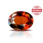 Pure Dirghaanshi Original Lab Certified Hessonite/Ceylone Garnet (Gomed) Gemstone A1+ Quality 5.25 Ratti ? Natural Herbal & Spiritual Product ? Natural Herbal & Spiritual Product