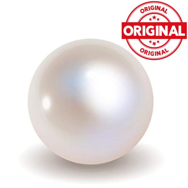 Pure Dirghaanshi Original Lab Certified A1+ Quality Pearl Gemstone, Moti Stone 7.25 Ratti ? Natural Herbal & Spiritual Product ? Natural Herbal & Spiritual Product